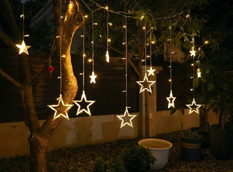 Decorative curtain stars ww Decorative curtain stars ww