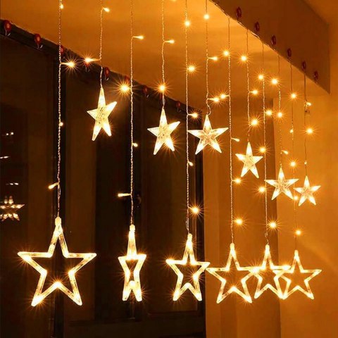 Decorative curtain stars ww Decorative curtain stars ww