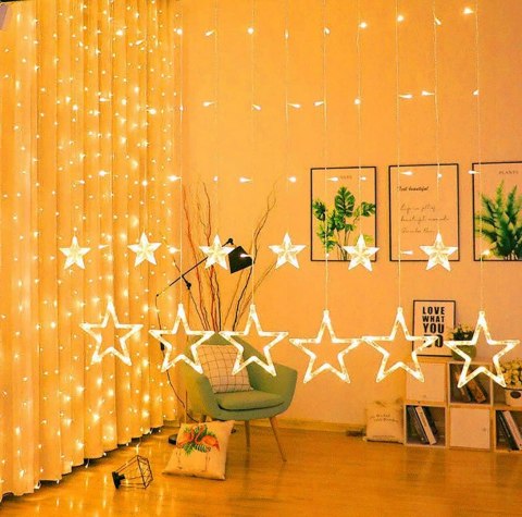 Decorative curtain stars ww Decorative curtain stars ww