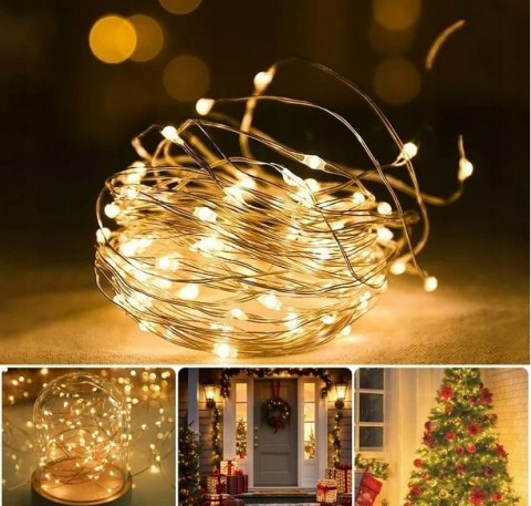 Solardraht-weihnachtsbeleuchtung 200 leds ww Solardraht-weihnachtsbeleuchtung 200 leds ww