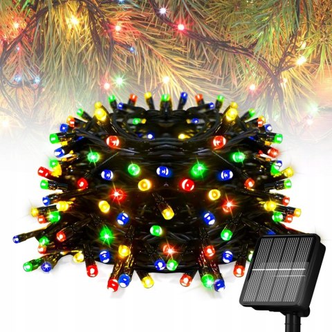 Lampki choinkowe solarne 100 led mc Lampki choinkowe solarne 100 led mc