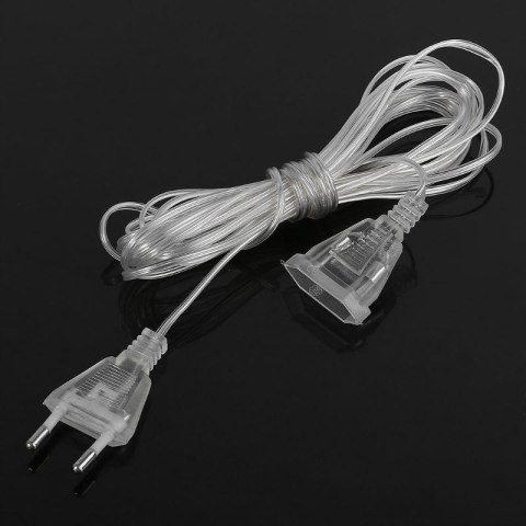 Lampenverlangerungskabel 5m transparent Lampenverlangerungskabel 5m transparent