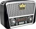 Retro solar kitchen radio usb fw sd network-battery portable
