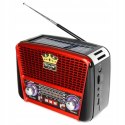 Retro solar kitchen radio usb fw sd network-battery portable