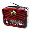 Retro solar kitchen radio usb fw sd network-battery portable