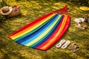 HAMAK OGRODOWY 200x80cm HUŚTAWKA LEŻAK WISZĄCY JEDNOOSOBOWY BUJAK