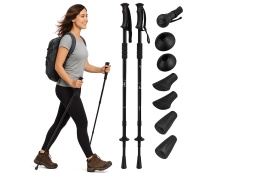 KIJE TREKKINGOWE KIJKI DO CHODZENIA PO GÓRACH NORDIC WALKING ROZSUWANE