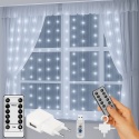 200 led usb curtain + cw remote control