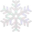 Ozdoba świąteczna LED Śnieżynka 40 cm Płatek śniegu na okno Lampki choinkowe LED multikolor 230V dekoracja bożonarodzeniowa hurt