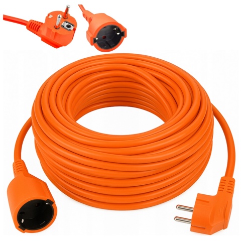 PRZEDŁUŻACZ KABEL BUDOWLANY GRUBY OGRODOWY 50M