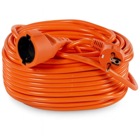 PRZEDŁUŻACZ KABEL BUDOWLANY GRUBY OGRODOWY 50M