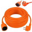 PRZEDŁUŻACZ OGRODOWY DO KOSIARKI GRUBY PRZEWÓD SZNUR BUDOWLANY KABEL 30m 2x