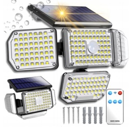 Lampa solarna 4 strony split + pilot (32)