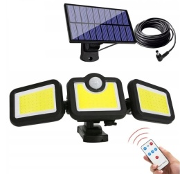 Lampa solarna 3 strony split 1+1 + pilot (40)
