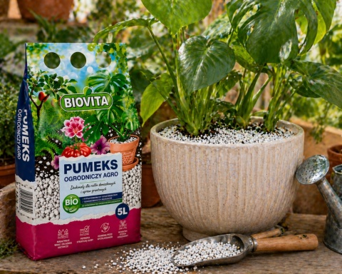 Pumice 5L Biovita Agro – volcanic pumice for plants, drainage, soil mix, hydroponics