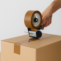 TAŚMA PAKOWA KLEJĄCA AKRYLOWA BRĄZOWA 48 mm ×100m