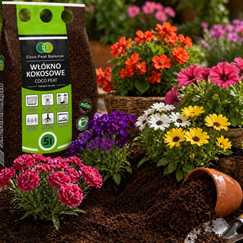 Coconut fiber 10mm 5L Biovita COCO Peat growing media