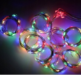 kurtyna świetlna 200 led multi 3x2 usb świąteczna choinkowa girlanda pilot