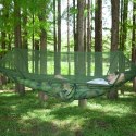 HAMAK TURYSTYCZNY Z MOSKITIERĄ DRĄŻKIEM STELAŻ 260/140 BIWAKOWY DWUOSOBOWY