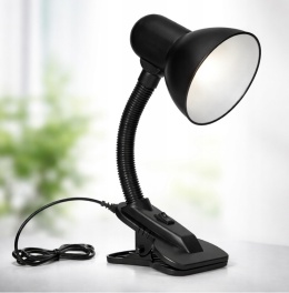Lampka biurkowa klips prl