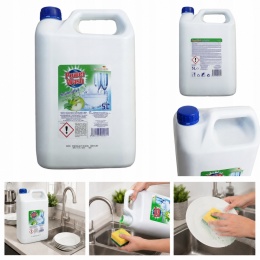 PŁYN DO NACZYŃ 5L POWER WASH JABŁKO