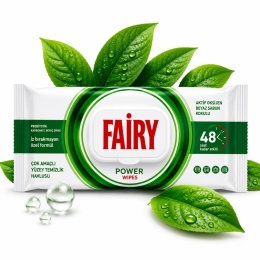 Chusteczki czyszczące uniwersalne Fairy Soda i Ocet 100 szt. - białe mydło