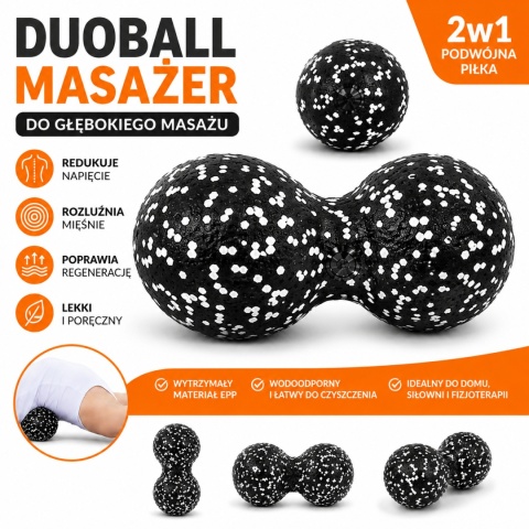 ZESTAW 2w1 DUOBALL + PIŁKA DO MASAŻU EPP