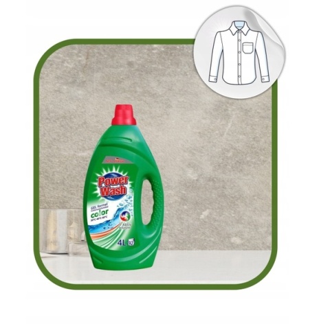 Żel do prania Power Wash uniwersalny 4 l kolorowy 92 prania