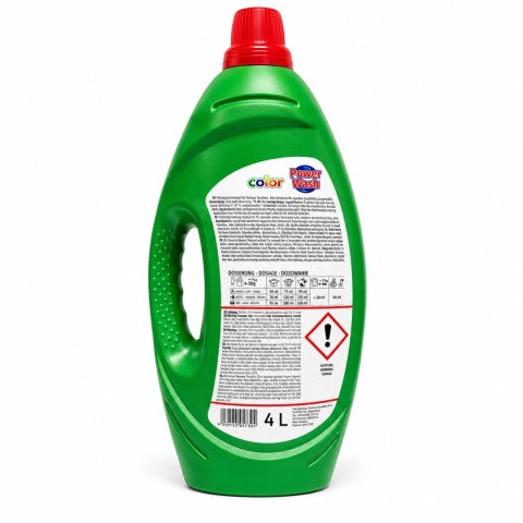 Żel do prania Power Wash uniwersalny 4 l kolorowy 92 prania